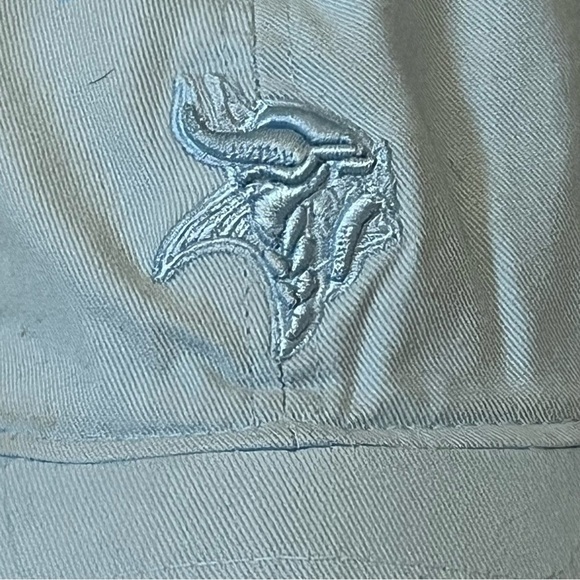 Minnesota Vikings Light Blue Embroidery Adjustable Cotton Football Cap by Reebok main image 14
